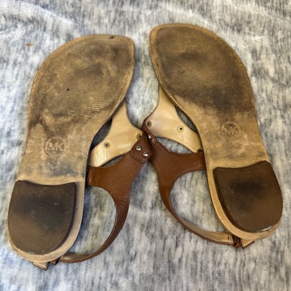 Women's Michael Kors Plate Flat Thong Sandals Size 7 (all three pairs) - Picture 15 of 15